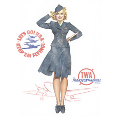 WHMS- TWA Pin Up Girl Womens T-shirt