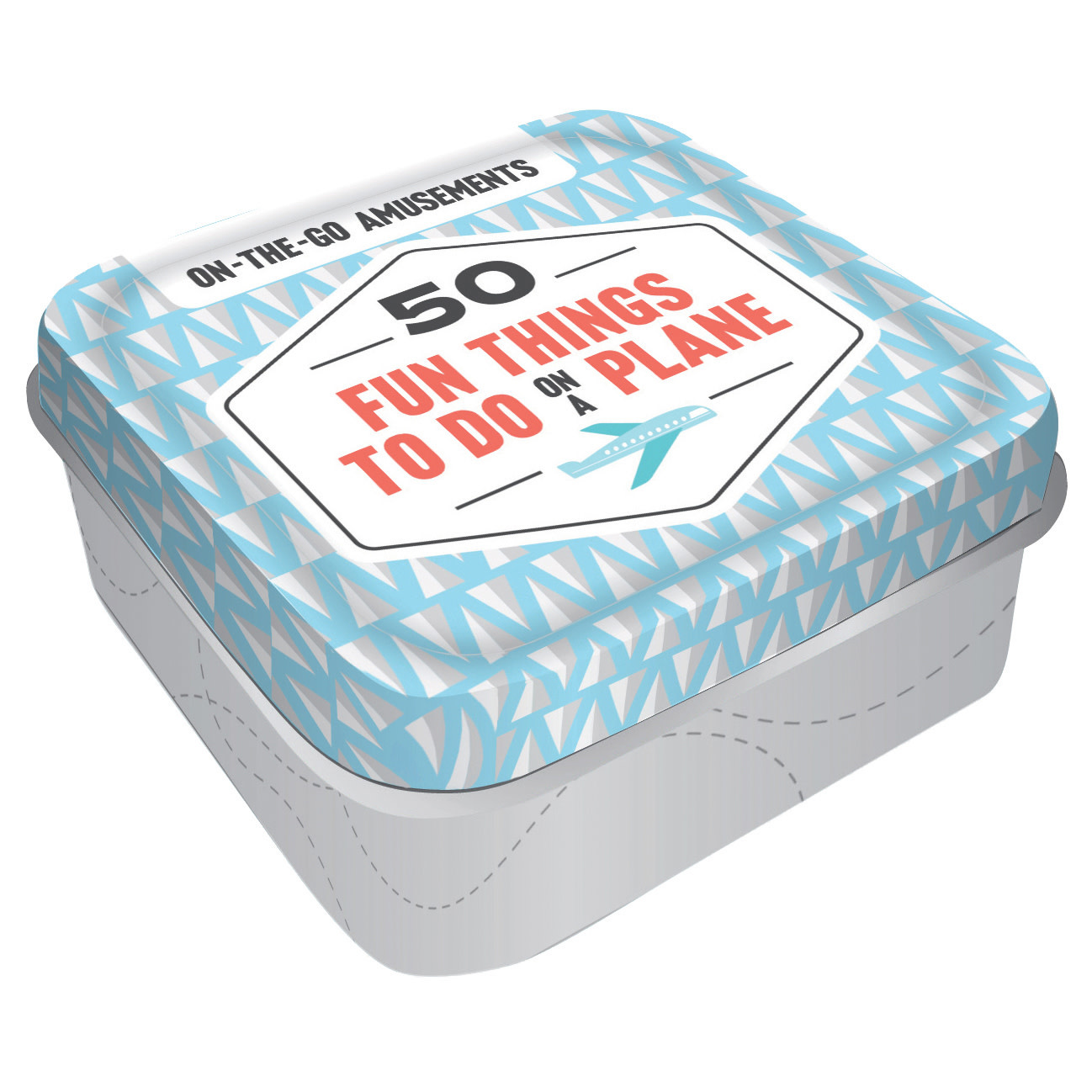 50 Fun Things to Do on a Plane Mini Tin Planewear