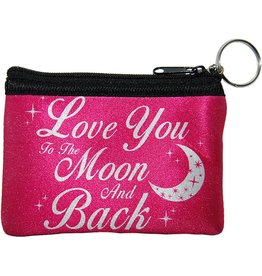 Love You to the Moon and Back Coin Purse