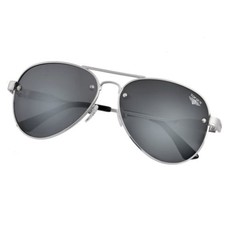 Top Gun® Aviator "Rivet" Polarized Sunglasses-Silver