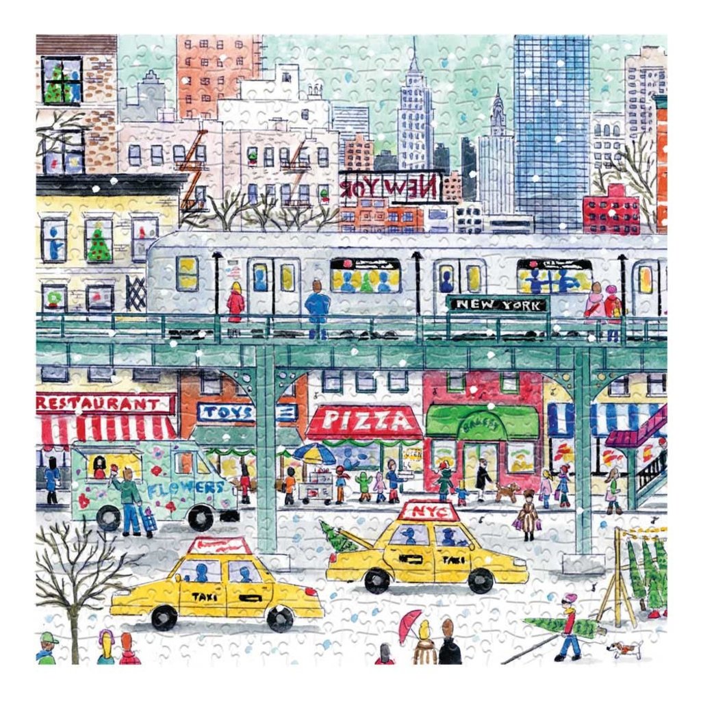 New York  Subway Puzzle By Michael Storrings