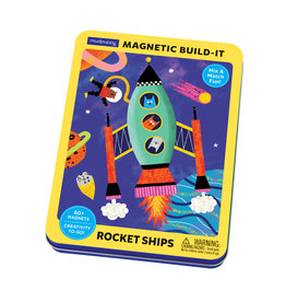 Magnetic Tin Build-it Rocket Ships