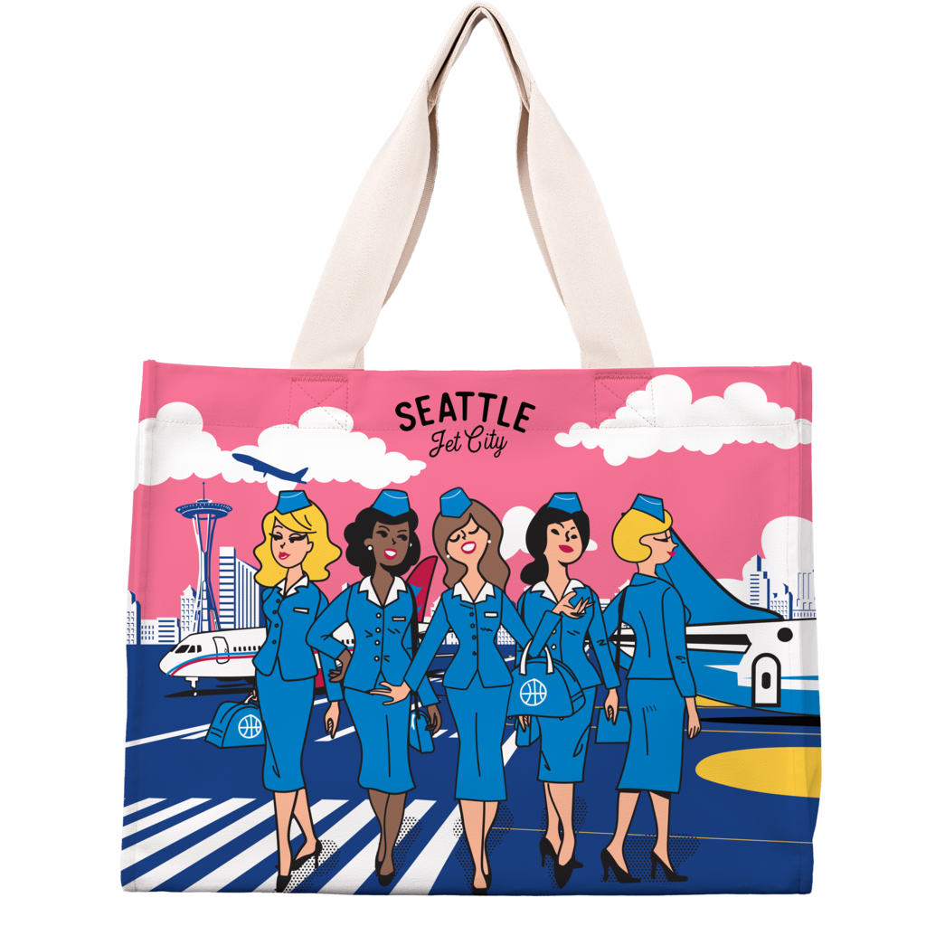 Seattle Stewardess Flight Bag
