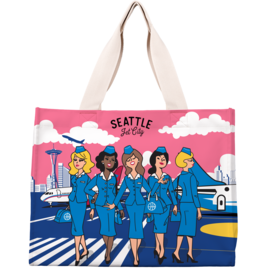 Seattle Stewardess Tote Bag