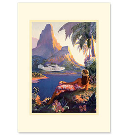 Fly to South Seas Isles Greeting Card