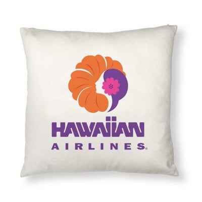Hawaiian Airlines Heritage Logo Pillow Cover
