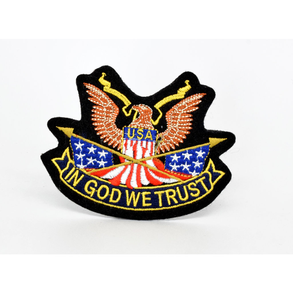 EE USA Eagle In God we Trust Patch