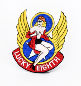 EE Nose Art Lucky Eighth Patch