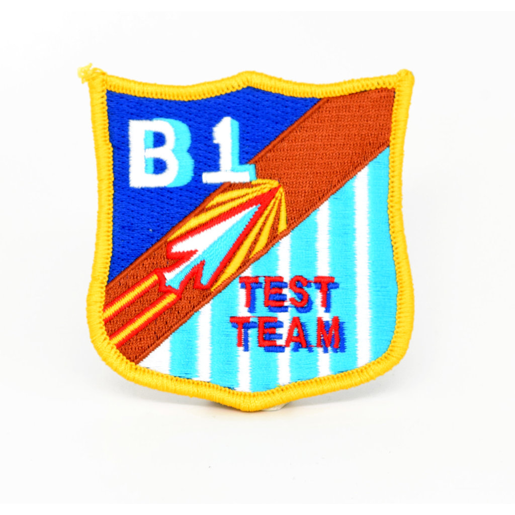 EE USAF B-01 Test team Patch