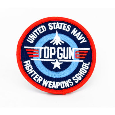 Top Gun Come Fly with Me 3D Logo Tee Blue / 2x