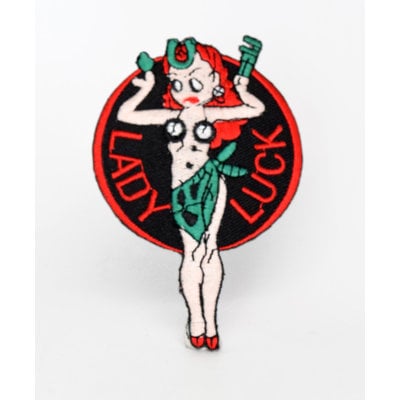 EE Nose Art Lady Luck Patch