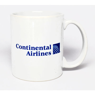 WHVA- Continental Airlines Logo Mug