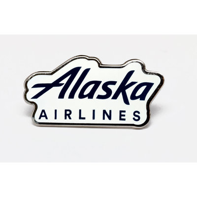 AA Alaska Airlines Logo Pin