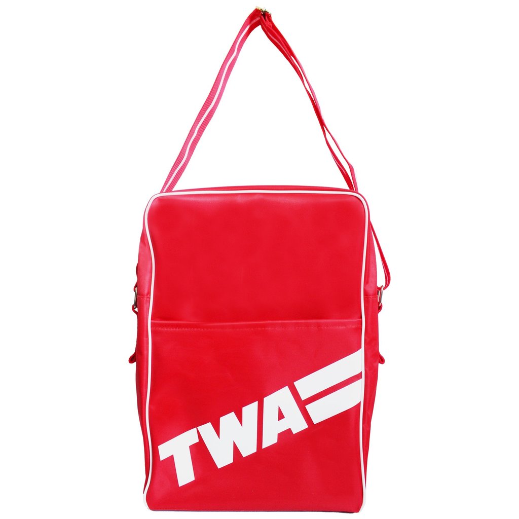 TWA TWA Stripe Logo Flight Bag