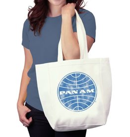 WHMS- Pan Am Globe Logo Vintage Tote Bag
