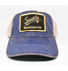 WH1LGY- Seattle Vintage Trucker Cap