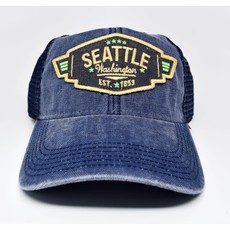 WH1LGY- Seattle Wings Vintage Trucker Cap