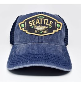 WH1LGY- Seattle Wings Vintage Trucker Cap