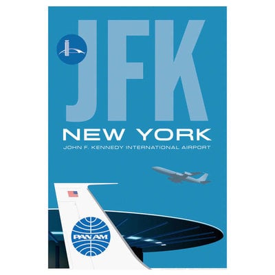 WHJAA Pan Am JFK New York Worldport Art Print