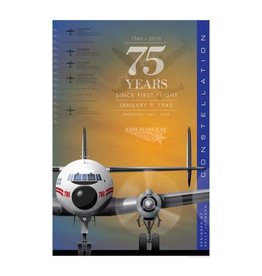 WHJAA Lockheed Constellation 75 Years Art Print