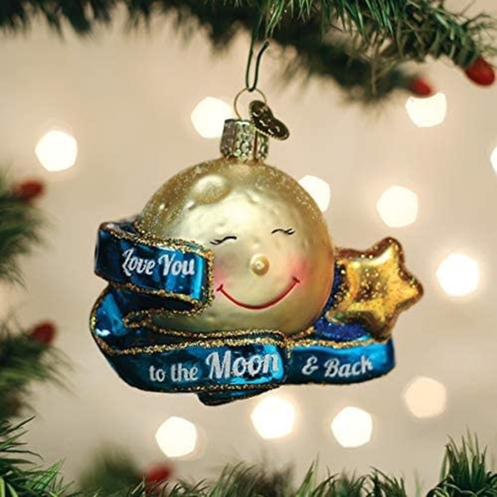 WHOWC- Love you to the Moon & Back Ornament