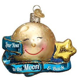 WHOWC- Love you to the Moon & Back Ornament