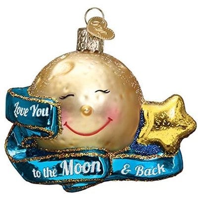 WHOWC- Love you to the Moon & Back Ornament