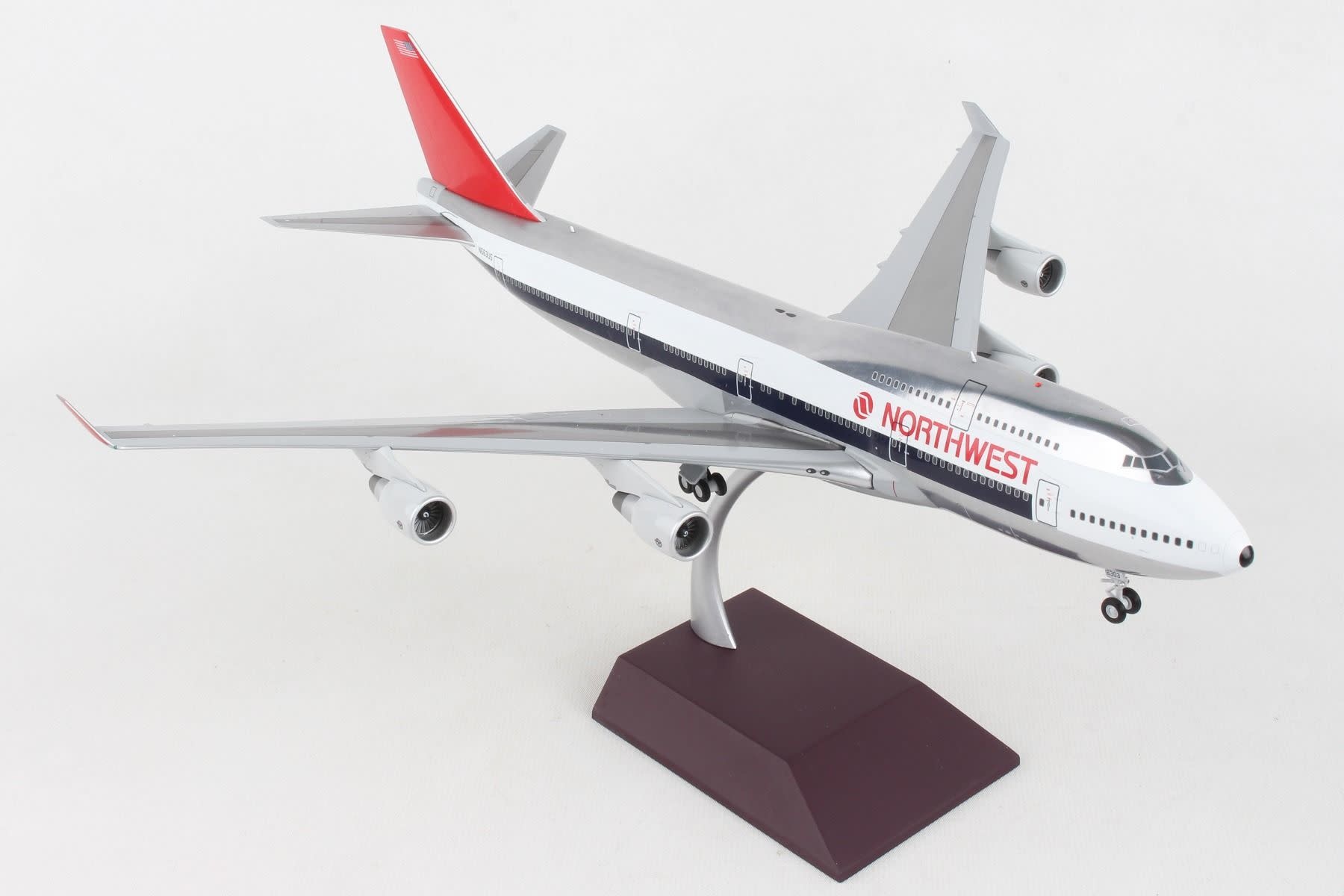 NORTHWEST 747-400 1/200 - Planewear