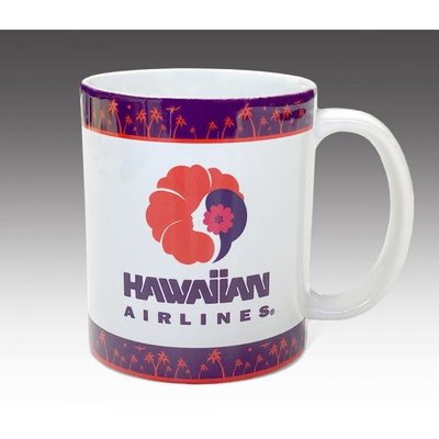 WHMS- Hawaiian Airlines Vintage Logo Premium Mug