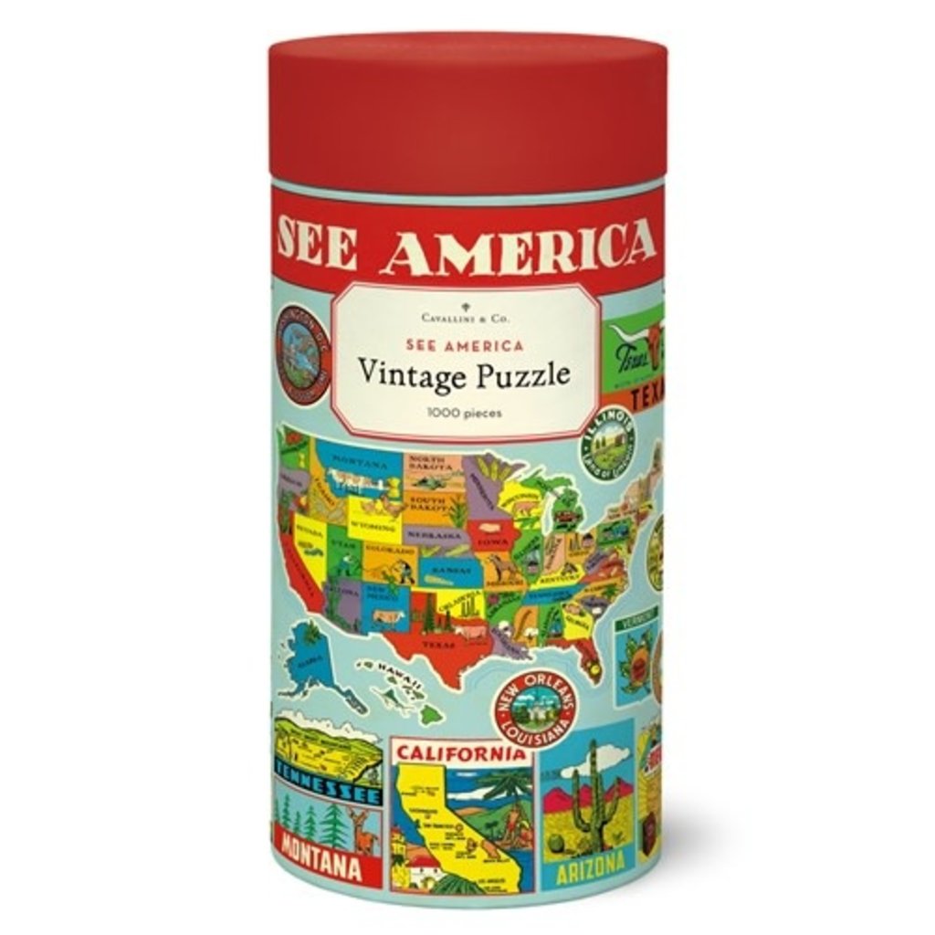 See America Vintage Puzzle