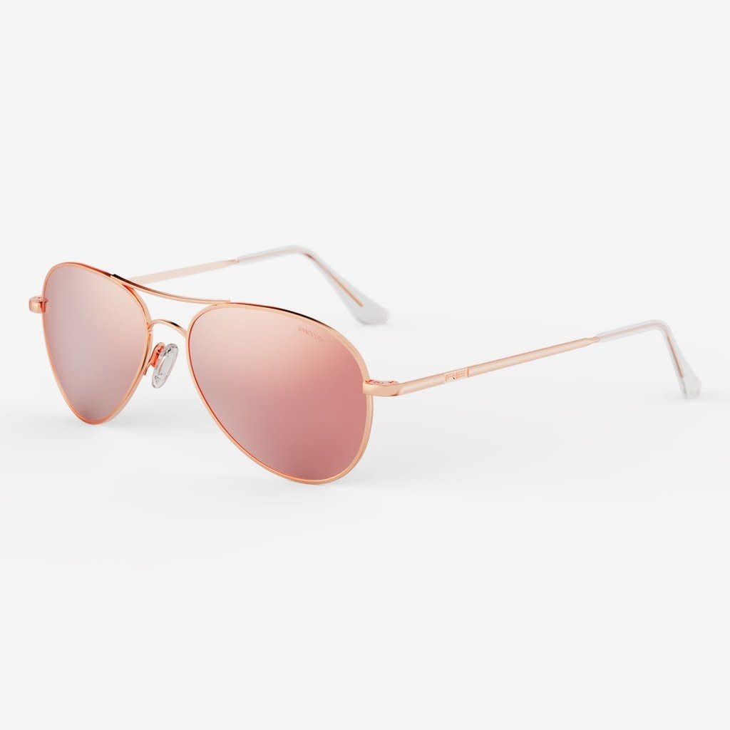 Randolph Amelia 22k Rose Gold SkyForce Sunglasses