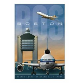 JAA BOS Boston Logan International Airport Poster