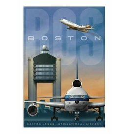 WHJAA BOS Boston Logan International Airport Poster