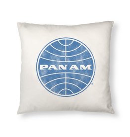 Pan Am Globe Logo Pillow Cover
