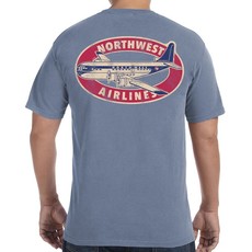 Northwest Airlines Stratocruiser Mens T-shirt