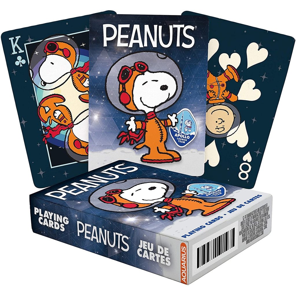 Playing Cards Snoopy In Space