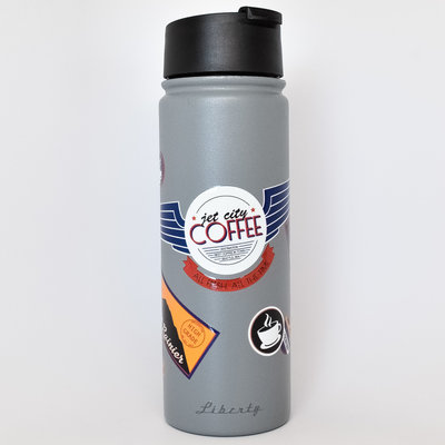 WHLB- Water Bottle: Jet City Coffee