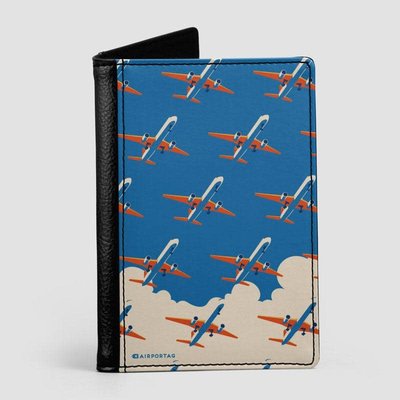 WHAT-1 Planes Retro Pastport Cover RFID