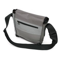 WHMACL- Alaska Airlines Boeing 737 Recycled Leather Mini Messenger Bag