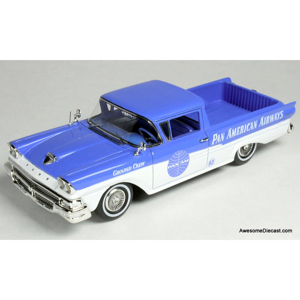 1GCM- 1958 Ford Ranchero Pan American Airways 1/43