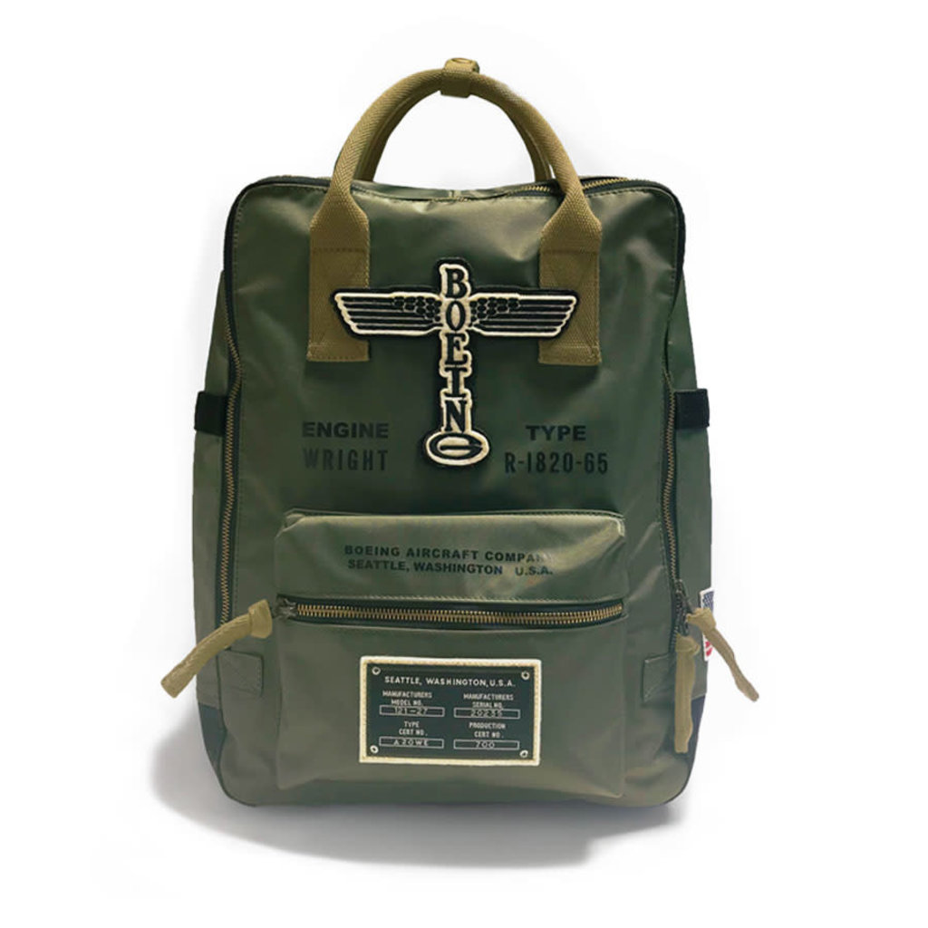 WHRC- Boeing Vintage Totem Logo Backpack