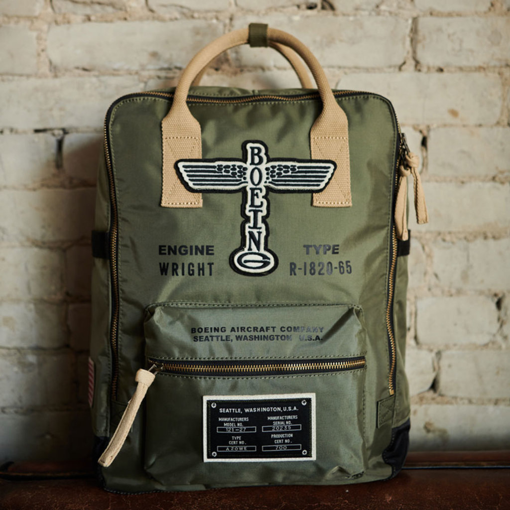 WHRC- Boeing Vintage Totem Logo Backpack