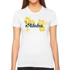 Fly Aloha Womens T-shirt