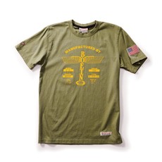 Boeing Vintage Totem Logo Mens T-shirt