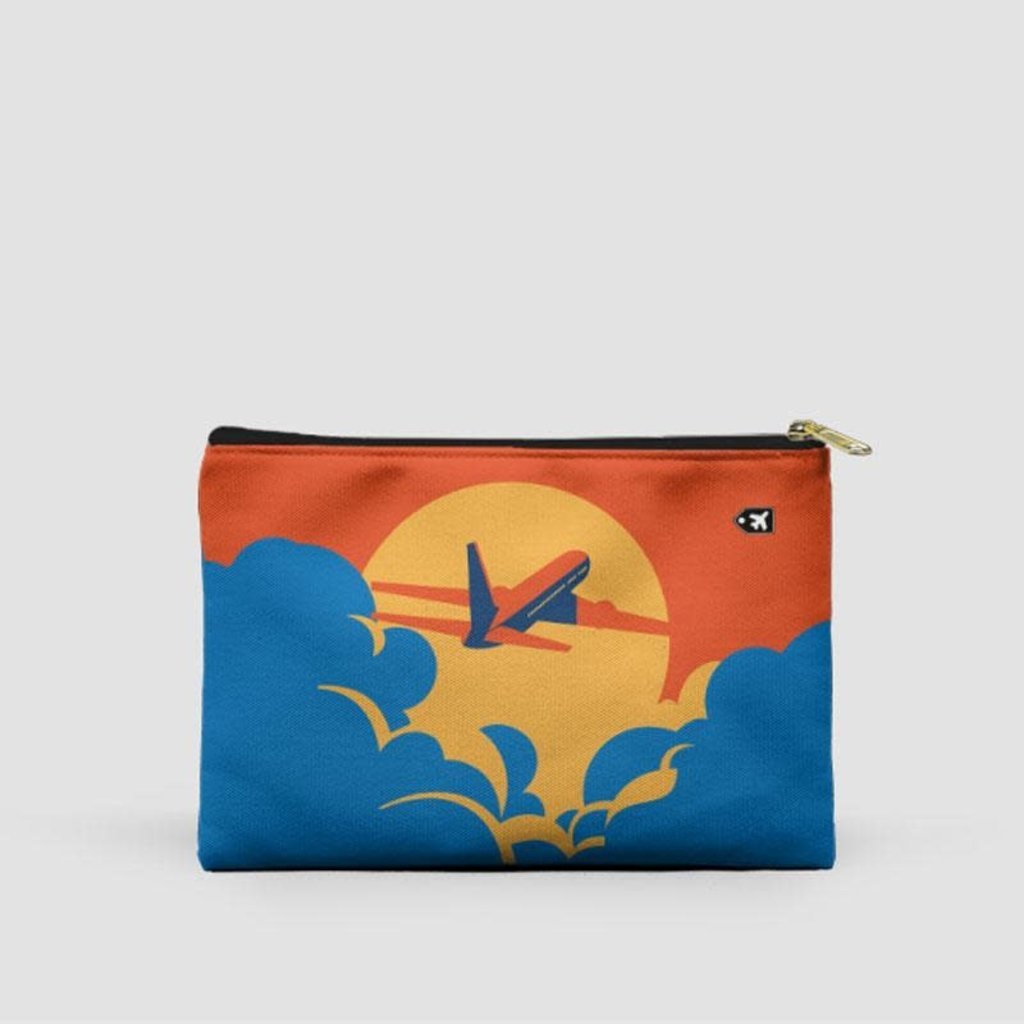 Plane Sunshine Small Flat Pouch