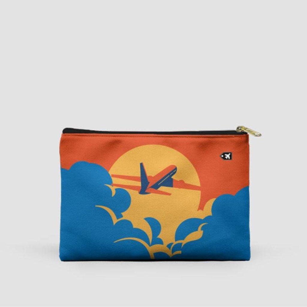 Small Flat Pouch Plane Sunshine Planewear