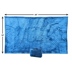 WHCB- Cabeau Fold 'n Go™ Travel Blanket - Royal Blue