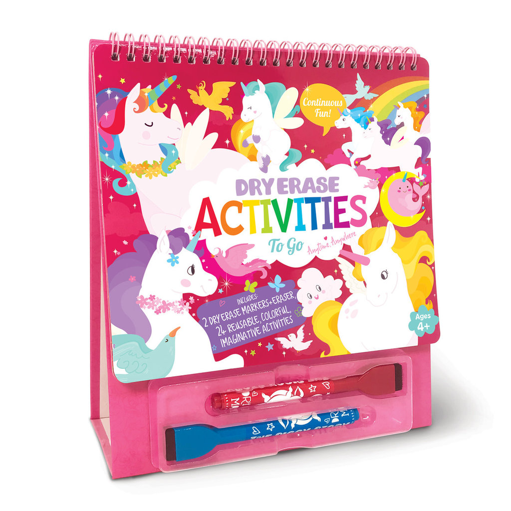 WHTPS- Dry Erase Activities To Go- Unicorn Fantasy