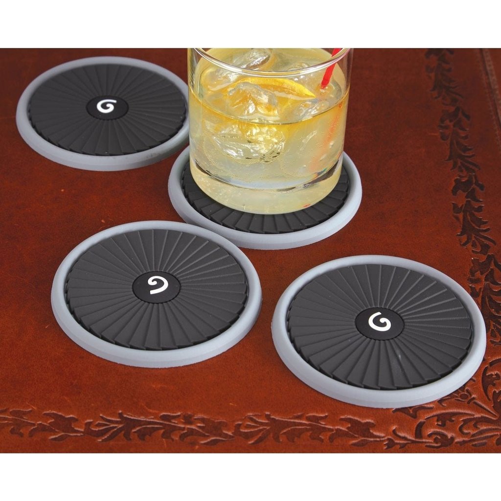WHAT-2 Coasters Set of 4 - Jet Engine