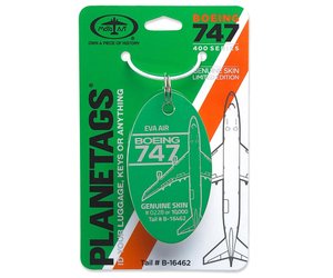 EVA航空 Aviationtag B747-400 特殊部位ロゴカット EVA航空 Aviationtag B747-400 特殊部位ロゴカット - メルカリ